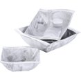 thumbnail image 1 of MALACASA Soup Bowl Sets, Porcelain Dishes Set Marble Grey, Series Flora, 3-Piece Square (7", 8.5", 10"), 1 of 9