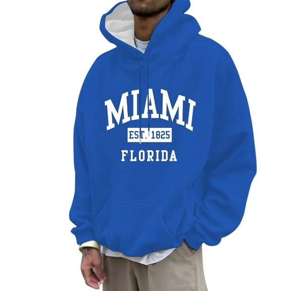 MALE Fashion Casual Part 3D Print Long Sleeve Drawstring Hooded Sweater Tops