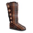 thumbnail image 1 of MALENA BOOT-BLACK PLAID, 1 of 8