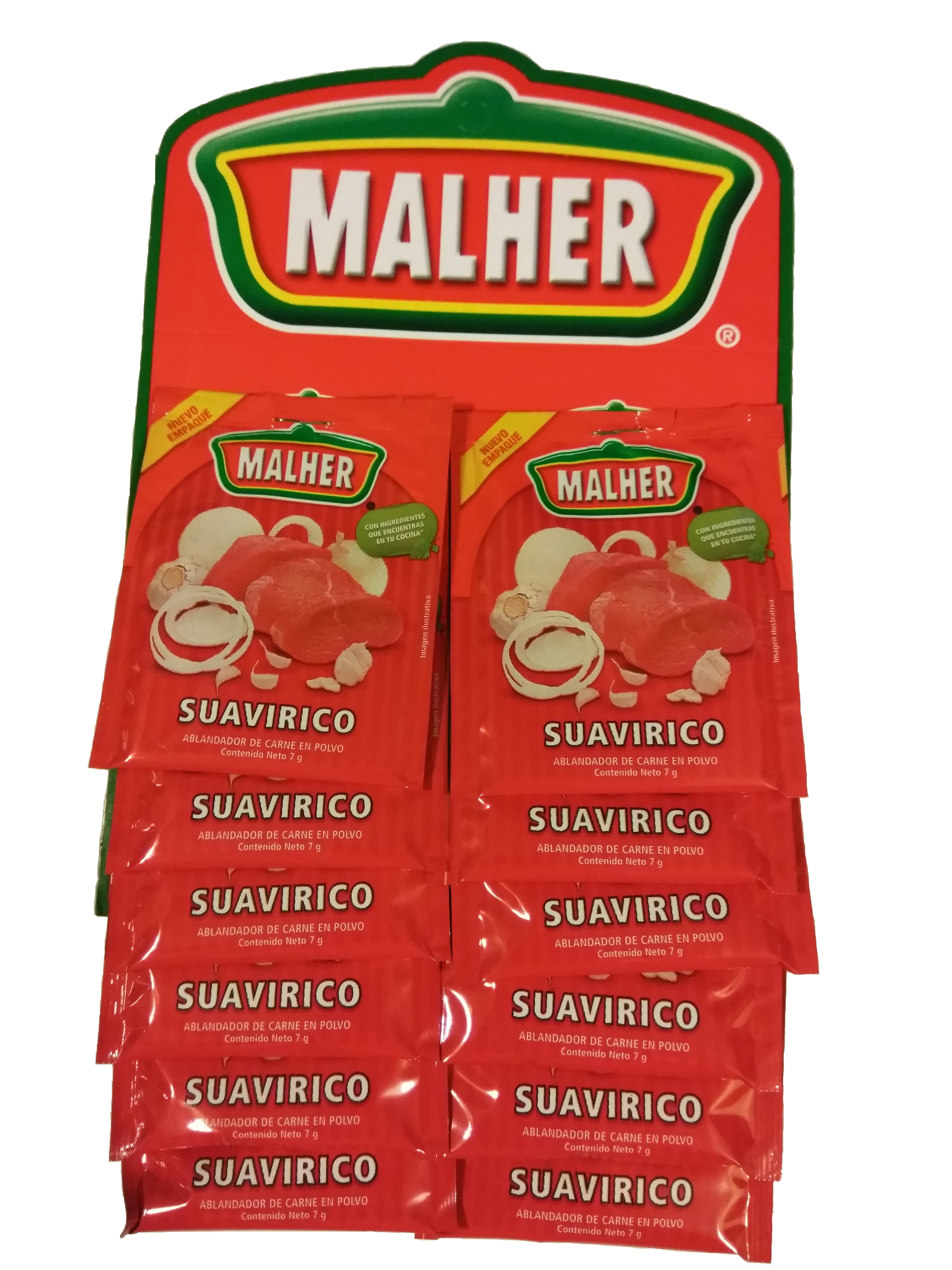 Malher Meat Tenderizer Powder 12 - 0.25 oz Packets