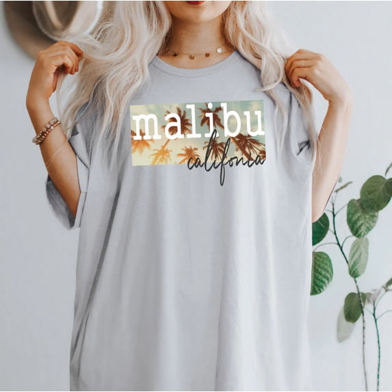 MALIBU CALIFORNIA Graphic Plus Short sleeve T-Shirt