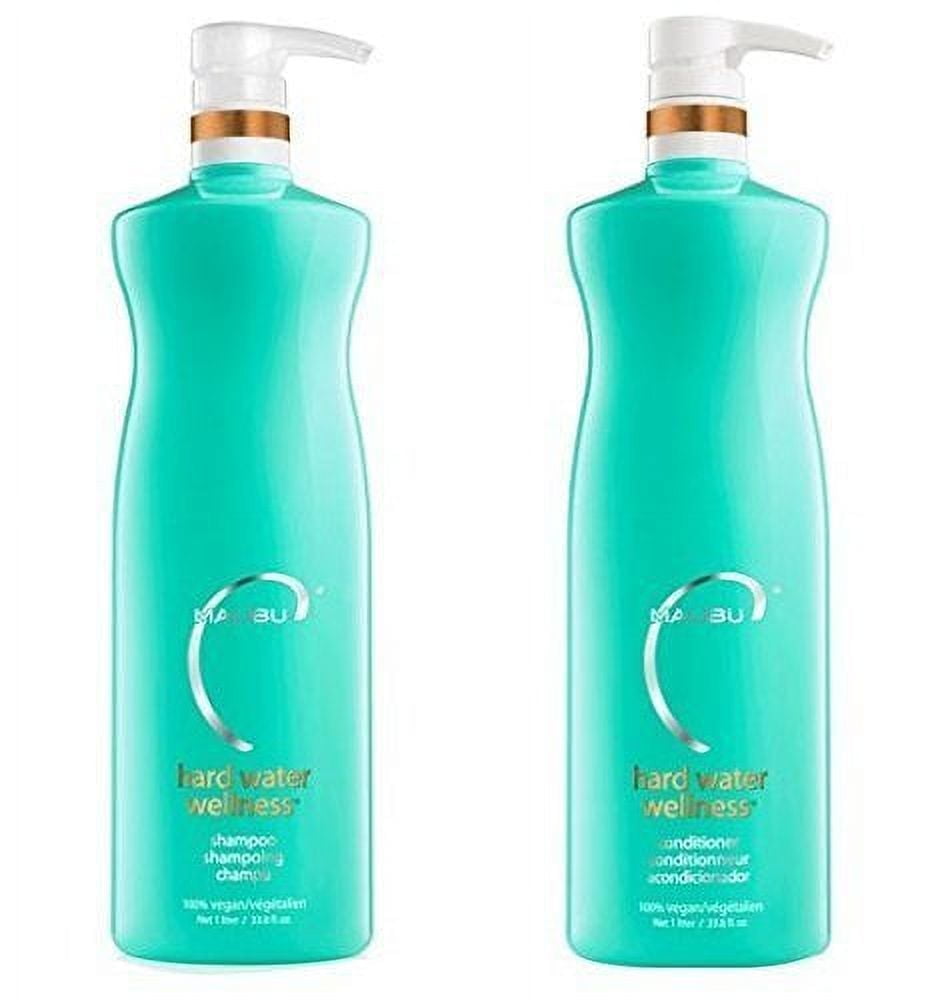MALIBU Hard Water Wellness Shampoo and Conditioner Combo 1L each / 67