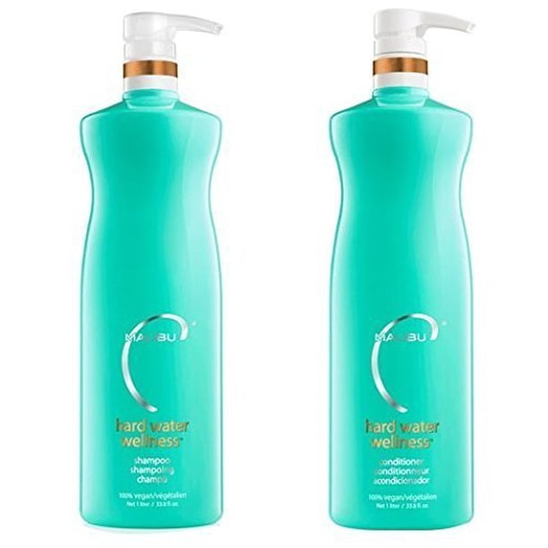 MALIBU Hard Water Wellness Shampoo and Conditioner Combo 1L each / 67
