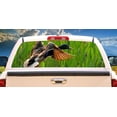 thumbnail image 1 of MALLARD DUCK Rear Window Graphic back truck decal suv view thru vinyl, 1 of 3