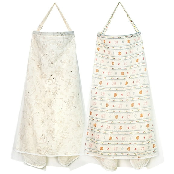 MALLMALL6 Nursing Cover for Breastfeeding, Lightweight & Breathable Nursing Apron