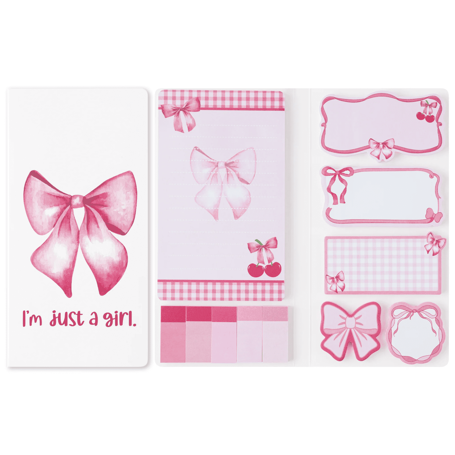 Would Sign Language Count MALLMALL6 Pink Bow Sticky Note,Self-Adhesive ,1 Count - Walmart.com