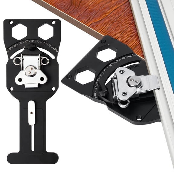 MALLMALL6 Track Saw, Square Aluminum Angle Cutting and Positioning Tool,1 Count