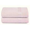 thumbnail image 1 of MALLONI HOME 100% Premium Cotton 2 Pack Oversized Bath Towel Set 28x55 inches, Large Bath Towels, Ultra Absorbant Compact Quickdry & Lightweight Towel, Ideal for Gym Travel Camp Pool - Pink, 1 of 7