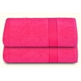 thumbnail image 1 of MALLONI HOME 100% Premium Cotton 2 Pack Oversized Bath Towel Set 28x55 inches, Large Bath Towels, Ultra Absorbant Compact Quickdry & Lightweight Towel, Ideal for Gym Travel Camp Pool - Hot Pink, 1 of 7