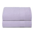 thumbnail image 1 of MALLONI HOME Premium Cotton Oversized 2 Pack Bath Sheet 35x70 - 100% Pure Cotton - Ideal for Everyday use - Ultra Soft & Highly Absorbent - Machine Washable - Purple, 1 of 7