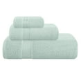 thumbnail image 1 of MALLONI HOME Ultra Soft 3 Pack Cotton Towel Set, Contains a Bath Towel 28x55 inch, a Hand Towel 16x24 inch & a Wash Coth 12x12 inch, Ideal Everyday use, Compact & Lightweight - Sea Green, 1 of 6