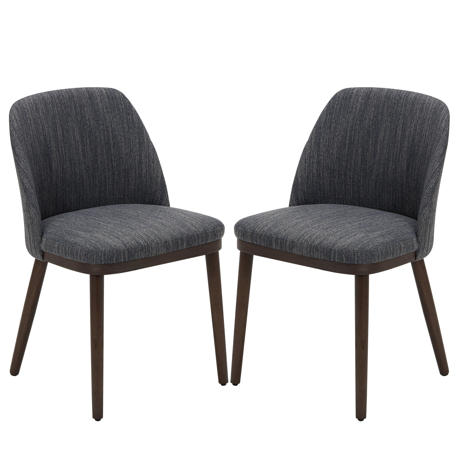 MALOL Dining Chairs Set of 2 Fabric Upholstered Modern Dining Chairs ...