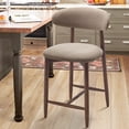 thumbnail image 1 of MALOL Wood Bar Stools, Mid-Century Counter Height Chairs for Kitchen Island, Dining Room– Camel, 1 of 28