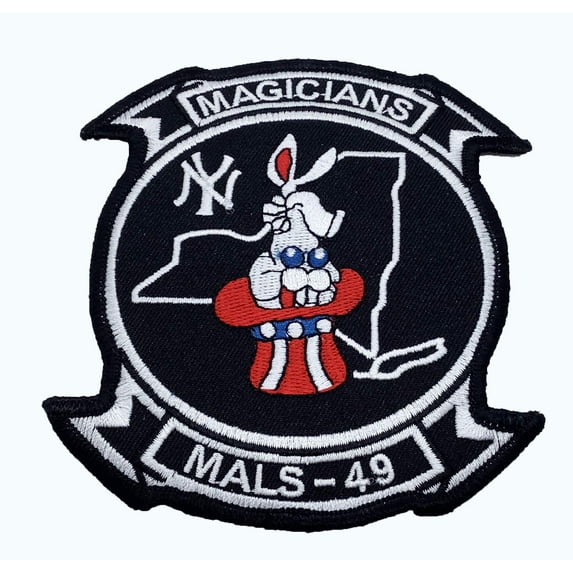 MALS 49 Magicians Patch – Plastic Backing