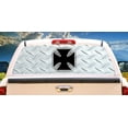 thumbnail image 1 of MALTESE CROSS Rear Window Graphic back truck decal suv view thru vinyl, 1 of 3