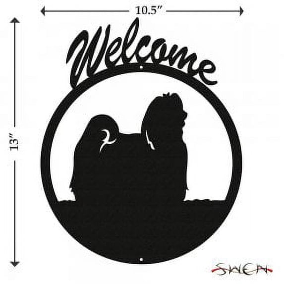 MALTESE Welcome Sign