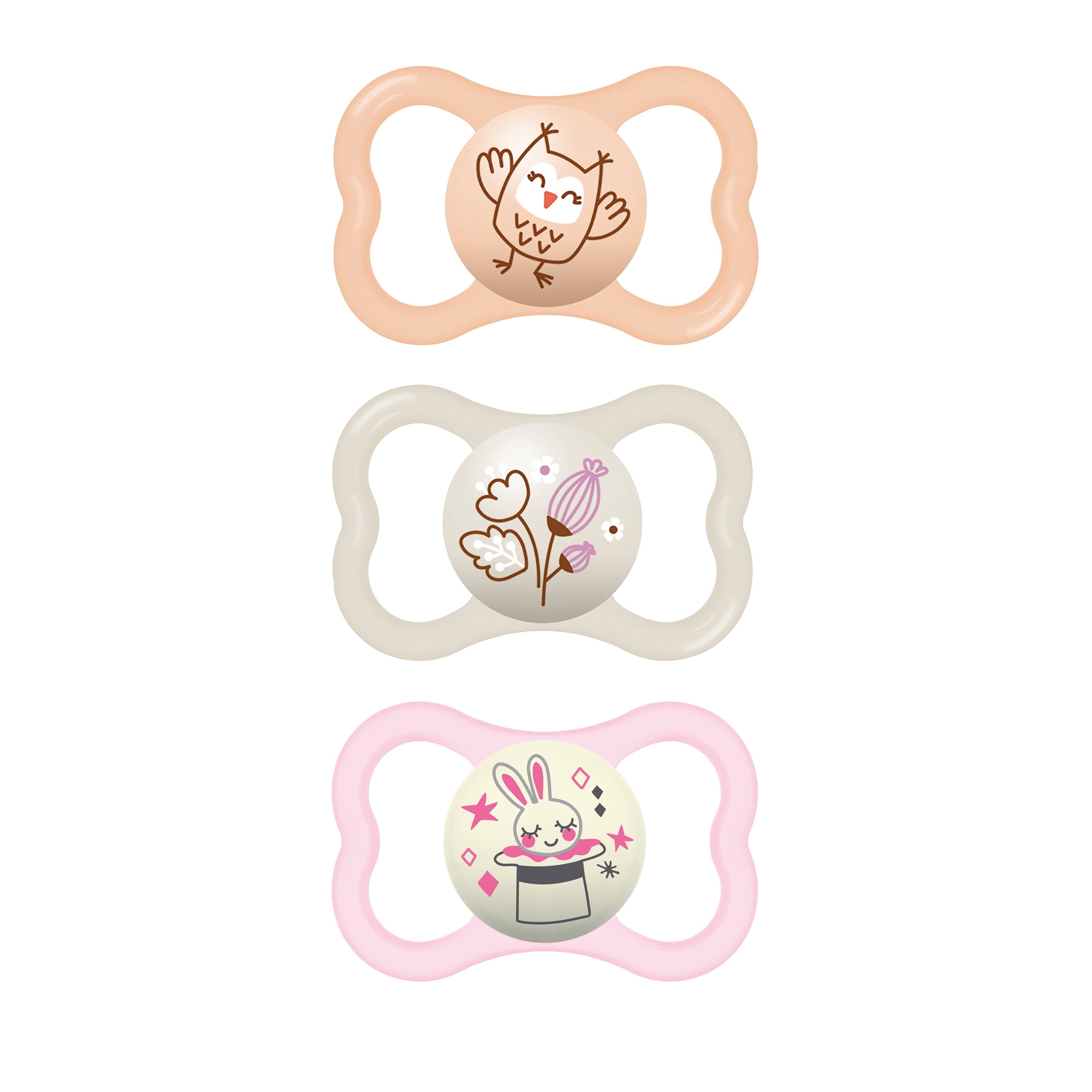Mam Airday & Night Pacifiers - 3 Each