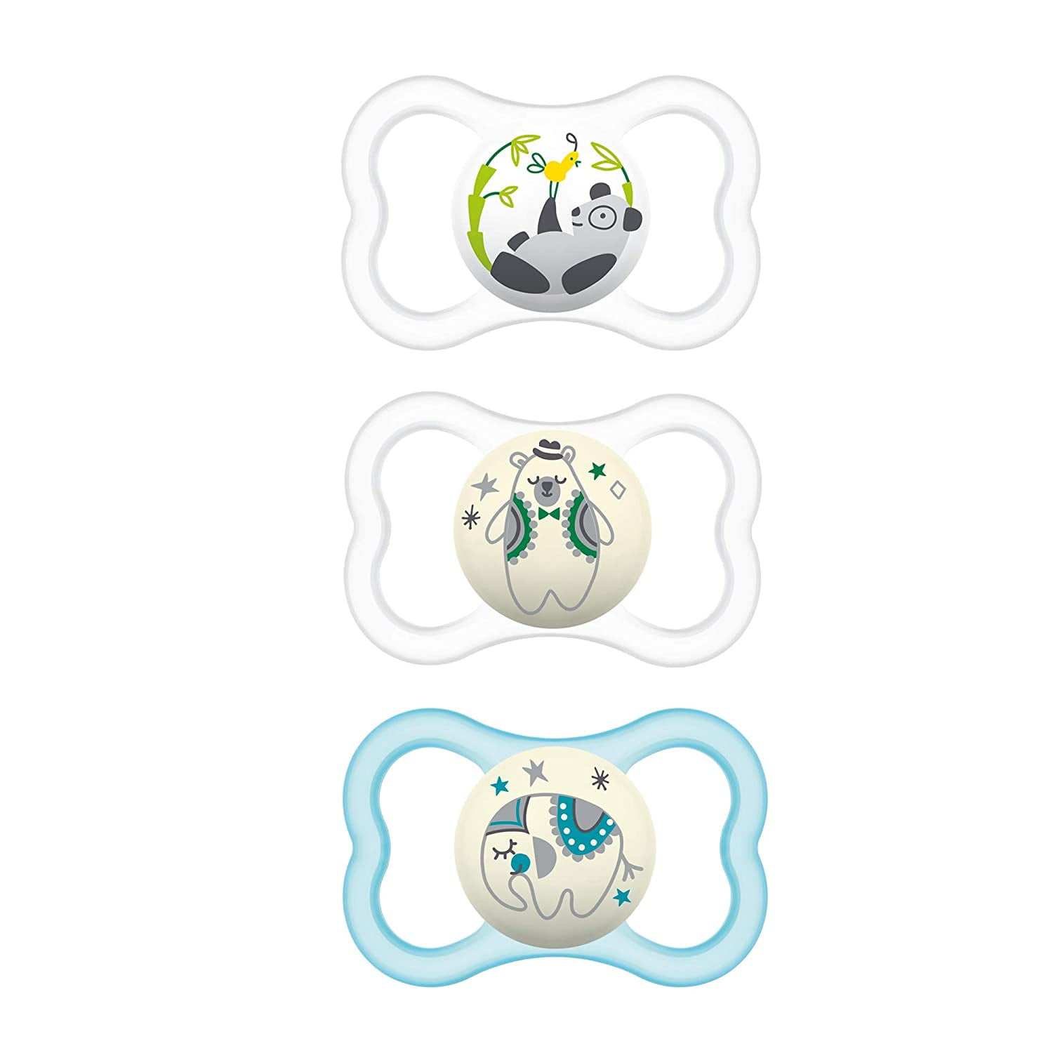 MAM Supreme Night Soother 0-6 months, set of 2