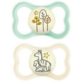 thumbnail image 1 of MAM Air Night Pacifier, 6+ Months, Unisex, 2 Pack, 1 of 9