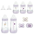 thumbnail image 1 of MAM Baby Essentials Bottle & Pacifier Gift Set, 10 Piece, 1 of 10