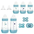 thumbnail image 1 of MAM Baby Essentials Bottle & Pacifier Gift Set, 10 Piece, 1 of 9