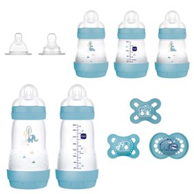 MAM Baby Essentials Bottle & Pacifier Gift Set, 10 Piece