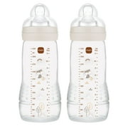 MAM Easy Active 11oz Bottle, 2 Pk, Unisex