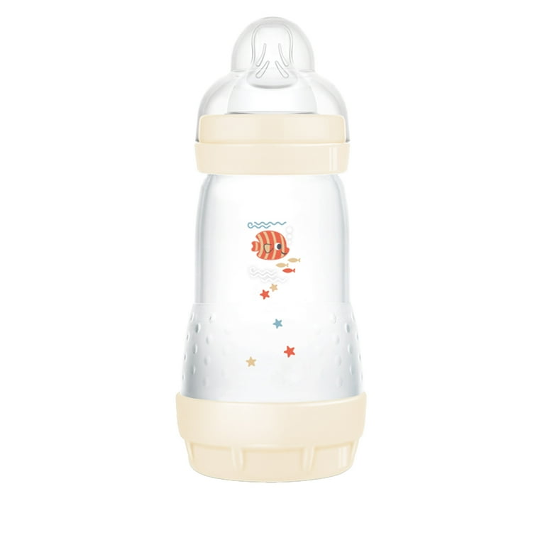 MAM Self-Sterilizing oz Anti-Colic Baby Bottle with Vented Base