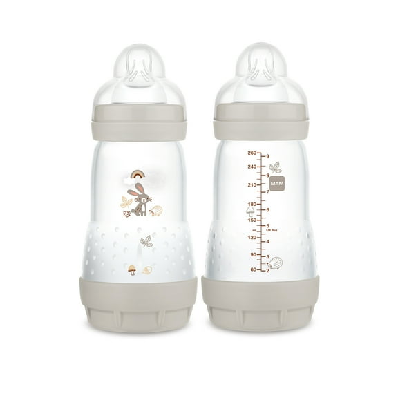 MAM Easy Start Anti-Colic Bottle, 9 oz, Unisex, 2 Pack