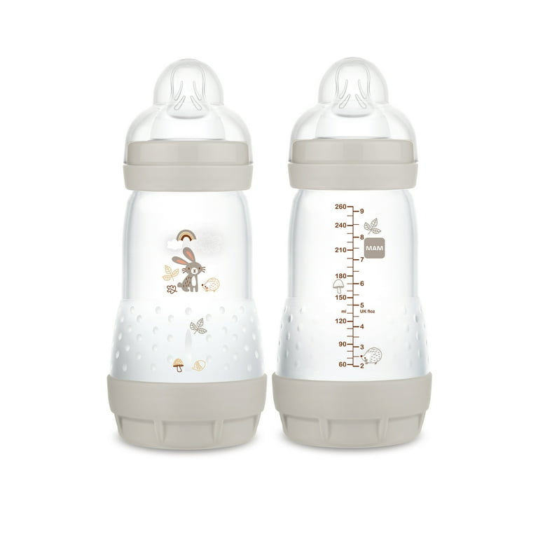 MAM Easy Start Anti-Colic Bottle, 9 oz, Unisex, 2 Pack - Walmart.com