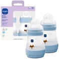 thumbnail image 1 of MAM Easy Start Anti-Colic Matte Bottle 5 oz, 2 pack Blue, 1 of 11