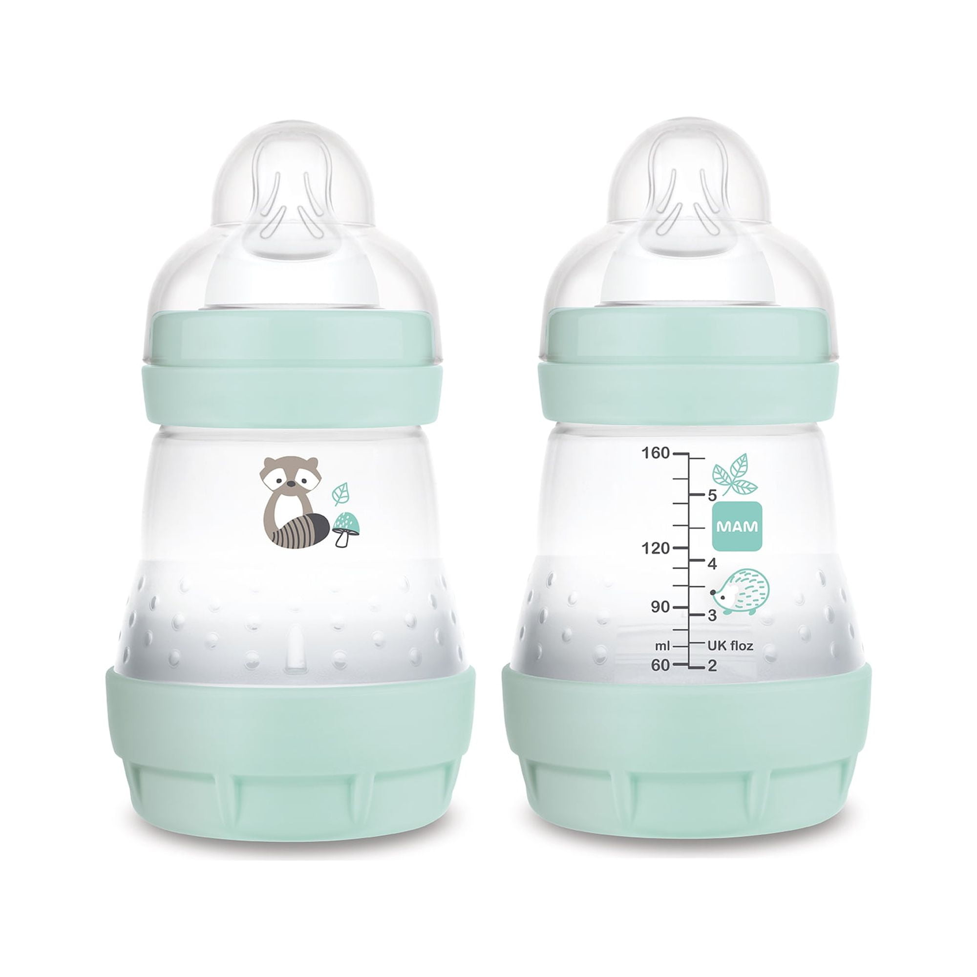 MAM Easy Start Anti Colic 11 oz Baby Bottle Easy Switch Between Breast and  Bottle Reduces Air Bubbles and Colic 2 Pack 4+ Months Matte/Boy