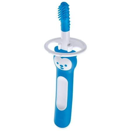 MAM Massaging Brush Toothbrush, 3+ Months, Boy, 1 Pack