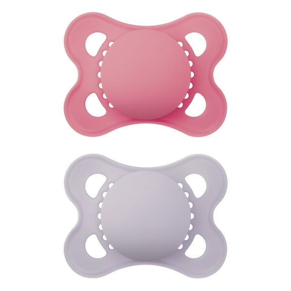 MAM Original Matte Pacifier, 0-6 Months, 2 Pack