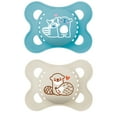 thumbnail image 1 of MAM Original Matte Pacifier, 0-6 Months, Boy, 2 Pack, 1 of 5