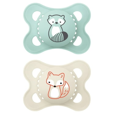 MAM Original Matte Pacifier, 0-6 Months, Boy, 2 pack