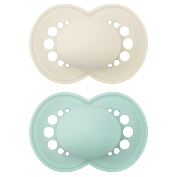MAM Original Matte Pacifier, 16+ Months, Unisex, 2 Pack
