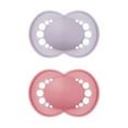thumbnail image 1 of MAM Original Matte Pacifier, 6-16 Months, Girl, 2 Pack, 1 of 9