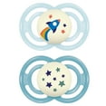 thumbnail image 1 of MAM Perfect Night Pacifier, 16+ Months, Boy, 2 Pack, 1 of 10