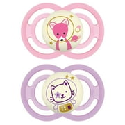 MAM Perfect Night Pacifier, 16+ Months, Girl, 2 Pack