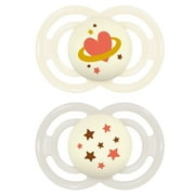 MAM Perfect Night Pacifier, 16+ Months, Unisex, 2 Pack
