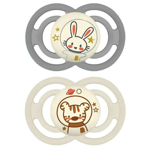MAM Perfect Night Pacifier, 16+ Months, Unisex, 2 Pack