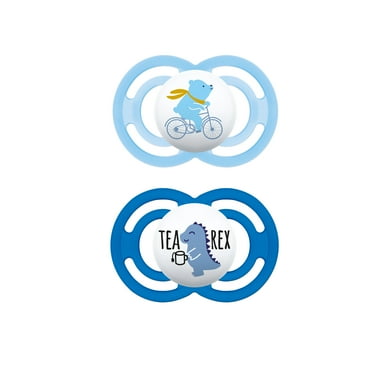 MAM Perfect Pacifier, 6  Months, Boy, 2 Pack