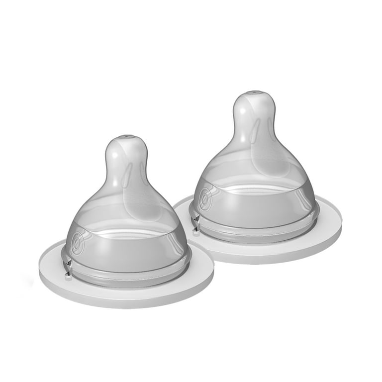 Bottle nipple size cheap for breastfed baby