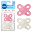 thumbnail image 1 of MAM Original Matte Pacifier, 0-2 Months, Girl, 2 Pack, 1 of 9