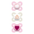 thumbnail image 1 of MAM USA Start Newborn Pacifier, 0-2 Months, Girl, 3 Pack, 1 of 5