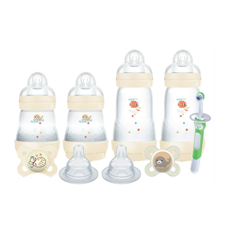 MAM Welcome Home Gift Set, 9-Piece, Includes Bottles & Pacifiers