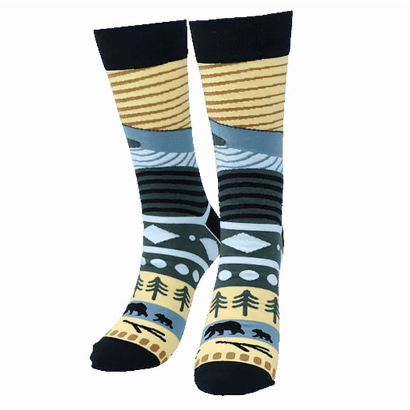 Mama Baby Bear Knit Sock