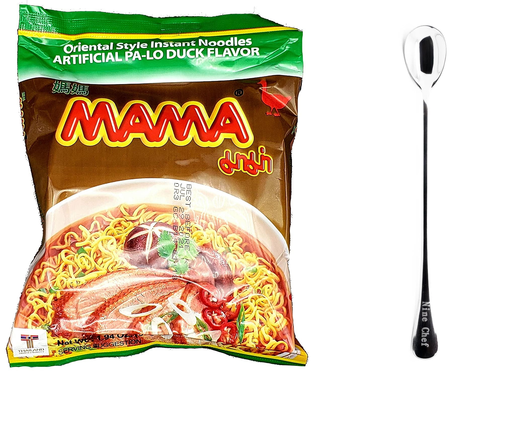 30 pack x 2.12oz] Mama Shrimp Tom Yum Thai Instant Hot & Sour Noodles Soup