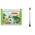 thumbnail image 1 of MAMA Oriental Style Instant (Rice Vermicelli Clear Soup)(Pack of 10) plus NineChef Brand Spoon, 1 of 8